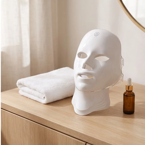 7-in-1 Led Light Therapy Mask for Face & Neck