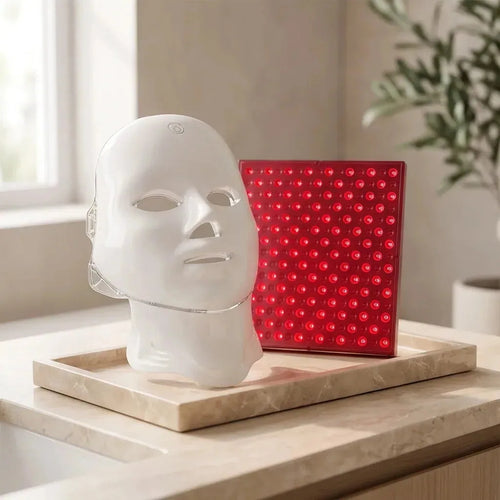 LED Red Light Therapy Mask And Panel